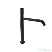   Bugnatese MOON magasított mosdó csaptelep leeresztő nélkül,matt fekete 7297SNE