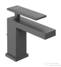 Hansgrohe TECTURIS E 80 Ecosmart+ hidegindításos mosdó csaptelep automata leeresztővel, szálcsiszolt fekete króm 73002340