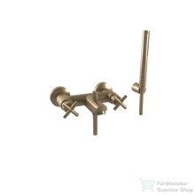   Bugnatese RODOS kádtöltő csaptelep zuhanyszettel,bronz 7300BR