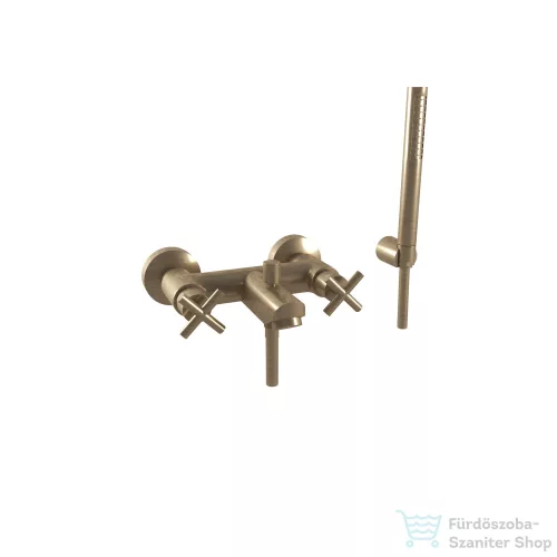 Bugnatese RODOS kádtöltő csaptelep zuhanyszettel,bronz 7300BR