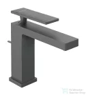 Hansgrohe Tecturis E 110 Ecosmart+ mosdó csaptelep automata leeresztővel,szálcsiszolt fekete króm 73010340