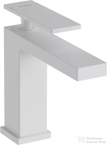Hansgrohe Tecturis E 110 Ecosmart+ mosdó csaptelep automata leeresztővel,matt fehér 73010700