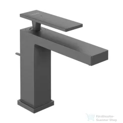   Hansgrohe TECTURIS E 110 Ecosmart+ hidegindításos mosdó csaptelep leeresztő nélkül, szálcsiszolt fekete króm 73012340