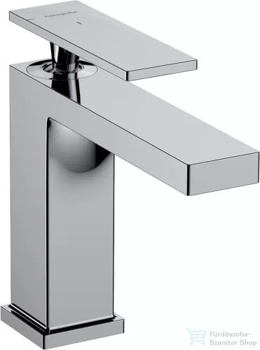 Hansgrohe TECTURIS E 110 Ecosmart+ hidegindításos mosdó csaptelep automata leeresztővel, króm 73014000