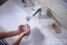 Hansgrohe TECTURIS E 110 Ecosmart+ hidegindításos mosdó csaptelep automata leeresztővel, króm 73014000