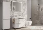 Hansgrohe TECTURIS E 110 Ecosmart+ hidegindításos mosdó csaptelep automata leeresztővel, matt fehér 73014700