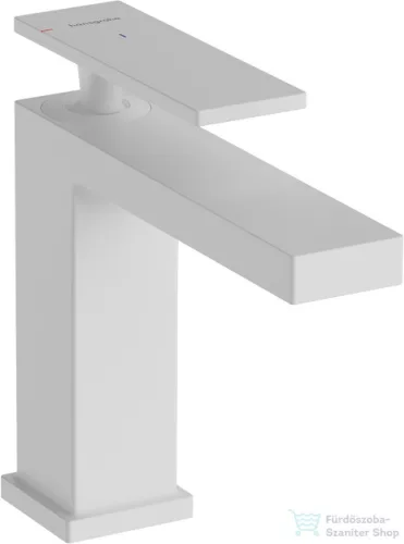 Hansgrohe TECTURIS E 110 hidegindításos mosdó csaptelep automata leeresztővel, matt fehér 73018700