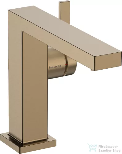Hansgrohe Tecturis E 110 Coolstart  Ecosmart+ mosdó csaptelep click-clack leeresztővel,szálcsiszolt bronz 73020140