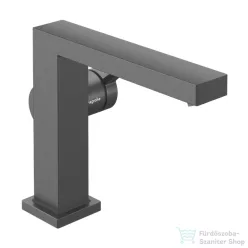   Hansgrohe Tecturis E 110 Coolstart  Ecosmart+ mosdó csaptelep automata leeresztővel, szálcsiszolt fekete króm 73023340