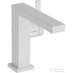   Hansgrohe TECTURIS E 110 hidegindításos mosdó csaptelep click-clack leeresztővel, matt fehér 73024700