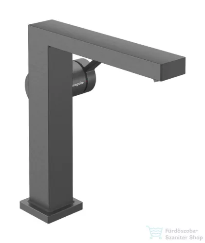 Hansgrohe Tecturis E 150 Coolstart Ecosmart+ mosdó csaptelep click-clack leeresztővel,szálcsiszolt fekete króm 73040340