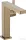 Hansgrohe TECTURIS E 150 hidegindításos mosdó csaptelep click-clack leeresztővel, szálcsiszolt bronz 73042140