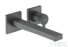 Hansgrohe Tecturis E falsík alatti mosdó csaptelep 22,5 cm-es kifolyóval,belső egység nélkül, szálcsiszolt fekete króm 73051340
