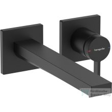   Hansgrohe Tecturis E falsík alatti mosdó csaptelep 22,5 cm-es kifolyóval,belső egység nélkül,matt fekete 73051670