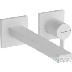   Hansgrohe Tecturis E falsík alatti mosdó csaptelep 22,5 cm-es kifolyóval,belső egység nélkül,matt fehér 73051700