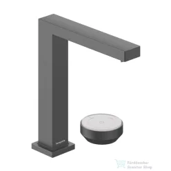   Hansgrohe Tecturis E 150 Coolstart Ecosmart+ mosdó csaptelep nem zárható leeresztővel, szálcsiszolt fekete króm 73053340