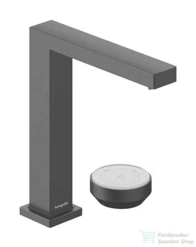 Hansgrohe Tecturis E 150 Coolstart Ecosmart+ mosdó csaptelep nem zárható leeresztővel, szálcsiszolt fekete króm 73053340
