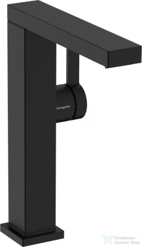 Hansgrohe TECTURIS E 210 hidegindításos, magasított mosdó csaptelep elfordítható kifolyóval, click-clack leeresztővel, matt fekete 73063670