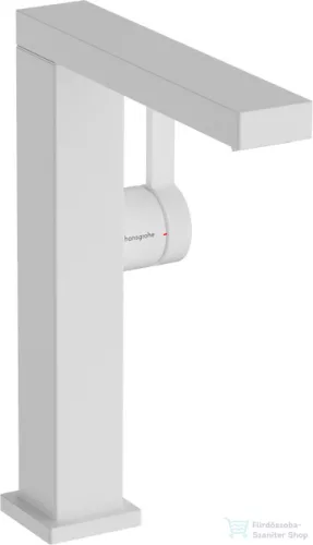 Hansgrohe TECTURIS E 210 hidegindításos, magasított mosdó csaptelep elfordítható kifolyóval, click-clack leeresztővel, matt fehér 73063700
