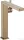 Hansgrohe Tecturis E 240 Coolstart Ecosmart+ magasított mosdó csaptelep click-clack leeresztővel,szálcsiszolt bronz 73070140