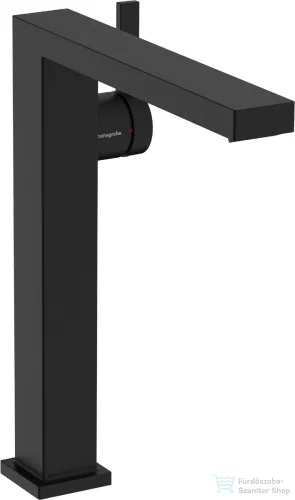 Hansgrohe Tecturis E 240 Coolstart Ecosmart+ magasított mosdó csaptelep click-clack leeresztővel,matt fekete 73070670