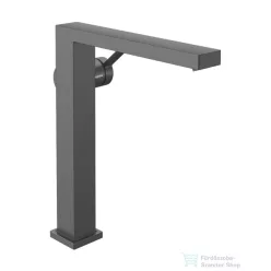   Hansgrohe Tecturis E 240 Coolstart Ecosmart+ magasított mosdó csaptelep leeresztő nélkül,szálcsiszolt fekete króm 73072340