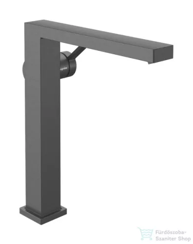 Hansgrohe Tecturis E 240 Coolstart Ecosmart+ magasított mosdó csaptelep leeresztő nélkül,szálcsiszolt fekete króm 73072340