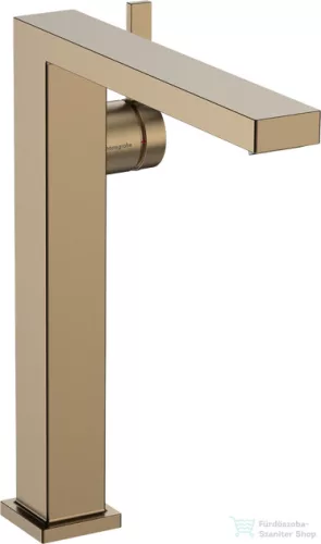 Hansgrohe TECTURIS E 240 hidegindításos, magasított mosdó csaptelep click-clack leeresztővel, szálcsiszolt bronz 73073140