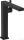 Hansgrohe TECTURIS E 240 hidegindításos, magasított mosdó csaptelep click-clack leeresztővel, matt fekete 73073670