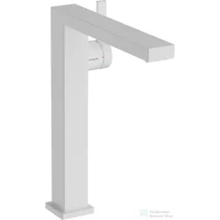   Hansgrohe TECTURIS E 240 hidegindításos, magasított mosdó csaptelep click-clack leeresztővel, matt fehér 73073700