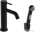 Hansgrohe Tecturis S 110 Ecosmart+ mosdó csaptelep bidé zuhannyal,click-clack leeresztővel,matt fekete 73211670