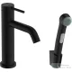 Hansgrohe Tecturis S 110 Ecosmart+ mosdó csaptelep bidé zuhannyal,click-clack leeresztővel,matt fekete 73211670