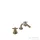 Bugnatese RODOS 3 üléses bidet csaptelep click-clack leeresztővel,bronz 7325SCBR