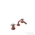 Bugnatese RODOS 3 üléses bidet csaptelep click-clack leeresztővel,rame 7325SCRA