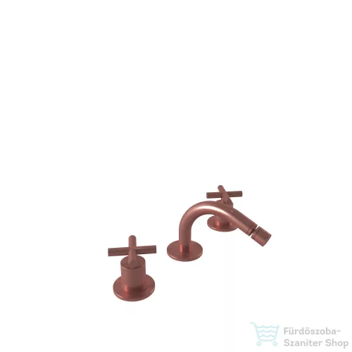 Bugnatese RODOS 3 üléses bidet csaptelep leeresztő nélkül,rame 7325SRA