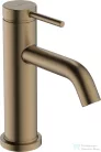Hansgrohe TECTURIS S 80 Ecosmart+ hidegindításos mosdó csaptelep leeresztő nélkül, szálcsiszolt bronz 73301140