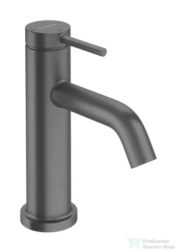 Hansgrohe TECTURIS S 80 Ecosmart+ hidegindításos mosdó csaptelep leeresztő nélkül, szálcsiszolt fekete króm 73301340