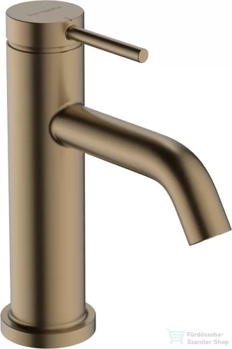 Hansgrohe Tecturis S 80 Ecosmart+ hidegvizes mosdó csaptelep leeresztő nélkül,szálcsiszolt bronz 73313140