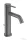 Hansgrohe TECTURIS S 110 Ecosmart+ hidegindításos mosdó csaptelep automata leeresztővel, szálcsiszolt fekete króm 73314340