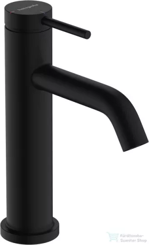Hansgrohe TECTURIS S 110 Ecosmart+ hidegindításos mosdó csaptelep automata leeresztővel, matt fekete 73314670