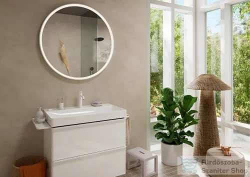Hansgrohe TECTURIS S 110 Ecosmart+ hidegindításos mosdó csaptelep automata leeresztővel, matt fehér 73314700