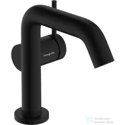   Hansgrohe TECTURIS S 110 hidegindításos mosdó csaptelep click-clack leeresztővel, matt fekete 73322670
