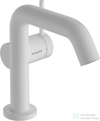 Hansgrohe TECTURIS S 110 hidegindításos mosdó csaptelep click-clack leeresztővel, matt fehér 73322700