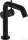 Hansgrohe Tecturis S 150 Coolstart Ecosmart+ mosdó csaptelep click-clack leeresztővel,matt fekete 73340670