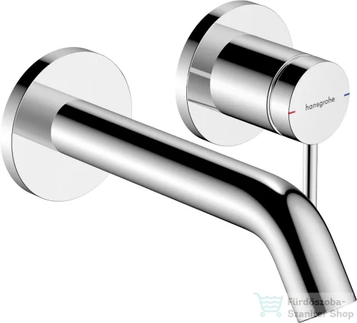 Hansgrohe Tecturis S falsík alatti mosdó csaptelep 16,5 cm-es kifolyóval,belső egység nélkül,króm 73350000