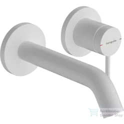   Hansgrohe Tecturis S falsík alatti mosdó csaptelep 16,5 cm-es kifolyóval,belső egység nélkül,matt fehér 73350700