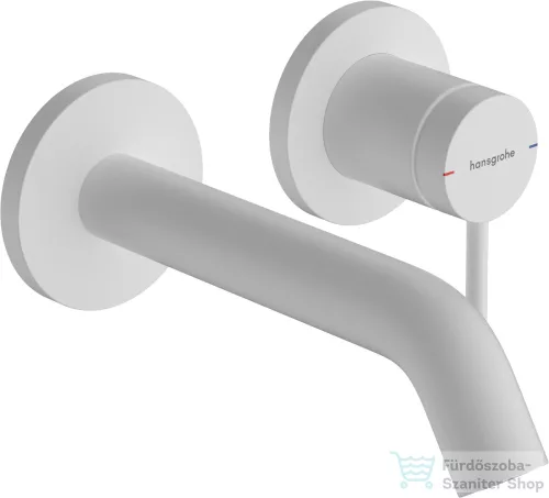 Hansgrohe Tecturis S falsík alatti mosdó csaptelep 16,5 cm-es kifolyóval,belső egység nélkül,matt fehér 73350700
