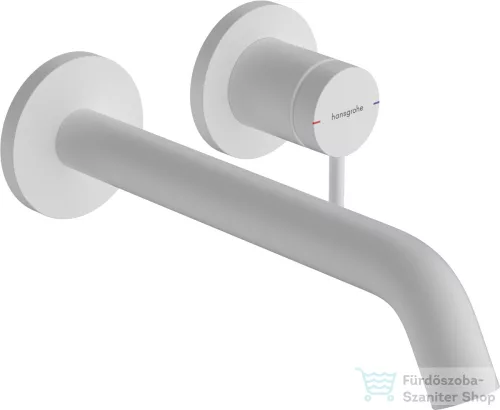 Hansgrohe Tecturis S falsík alatti mosdó csaptelep belső egység nélkül,matt fehér 73351700