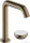 Hansgrohe Tecturis S 150 Coolstart Ecosmart+ mosdó csaptelep nem zárható leeresztővel,szálcsiszolt bronz 73353140