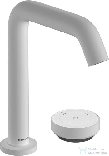 Hansgrohe Tecturis S 150 Coolstart Ecosmart+ mosdó csaptelep nem zárható leeresztővel,matt fehér 73353700
